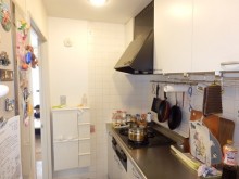 間仕切りを撤去して広々としたリビング・ダイニングに